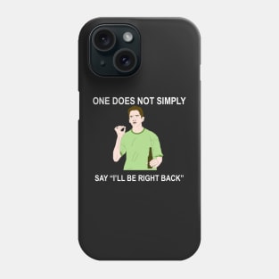 One Does Not Simply Meme (Scream Edition) Phone Case