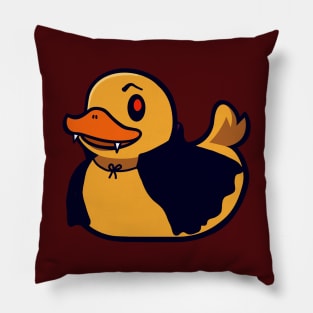 Dracula Rubber Duck Pillow