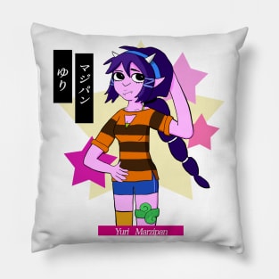 Yuri Marzipan the Oni - Cute Preppy (original) Pillow