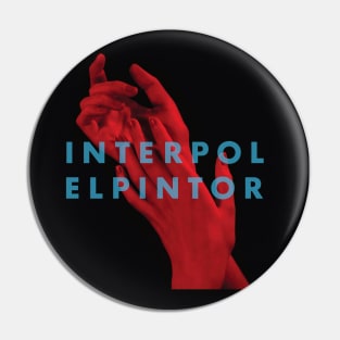 Interpol - El Pintor Tracklist Album Pin