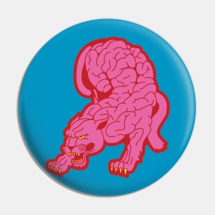 Brain Panther Pin