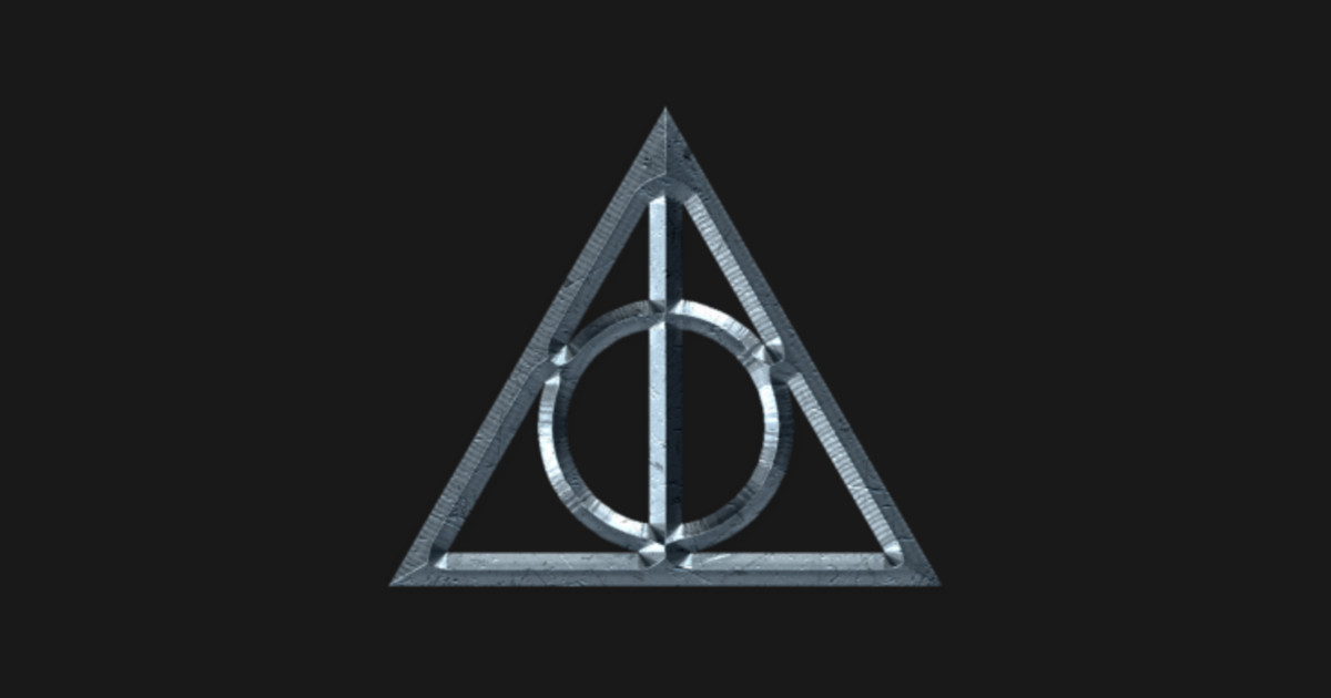 Deathly Hallows Symbol Harry Potter TShirt TeePublic