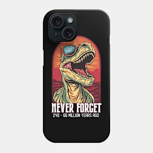 Funny T-Rex Dinosaur Gifts Men Women Kids Funny Dinosaur Phone Case