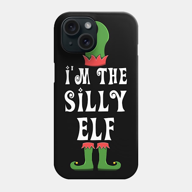 Silly Elf Costume for Matching Family Christmas Group Phone Case by jkshirts