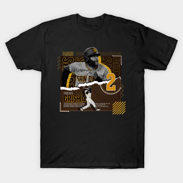 Rinkha Trent Grisham Baseball Paper Poster Padres T-Shirt
