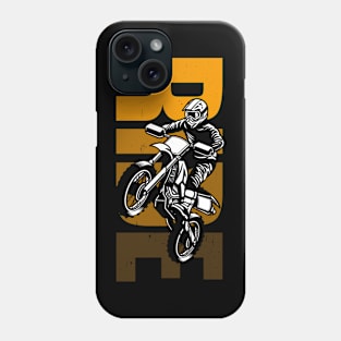 Dirt Bike Motocross Apparel - Motocross Dirt Bike Phone Case