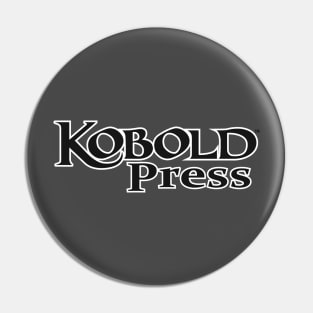 Kobold Press Black Logo Pin