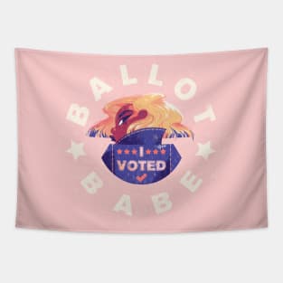 Ballot Babe Tapestry