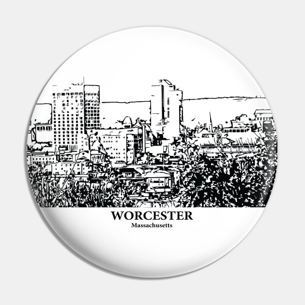 Worcester - Massachusetts Pin by Lakeric