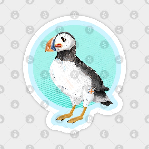 Cute puffin Magnet by mailboxdisco