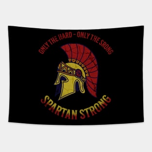 Spartan Strong Tapestry