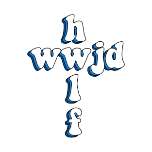 wwjd x hwlf (blueberry edition) T-Shirt