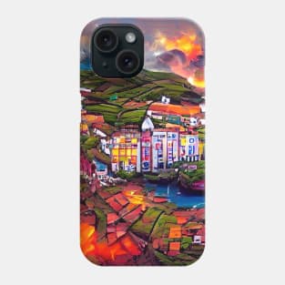 Colorful village Phone Case