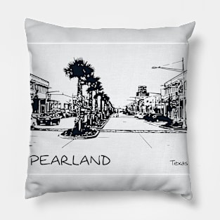 Pearland Texas Pillow