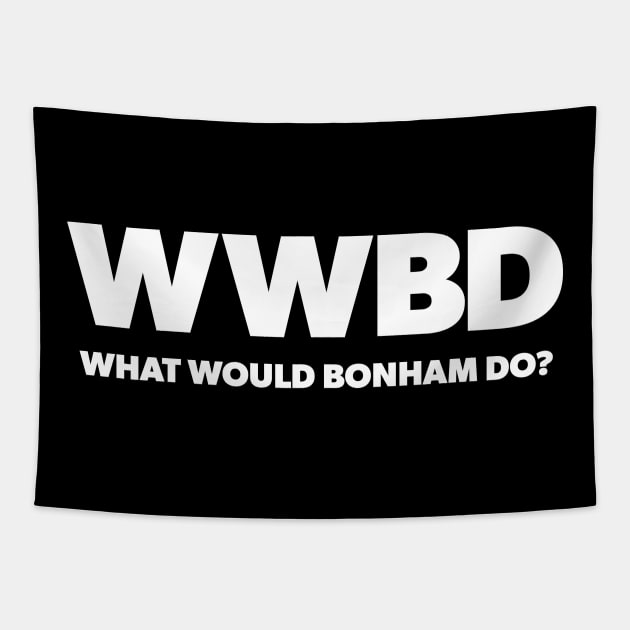 What Would Bonham Do? Tapestry by Drummer Ts