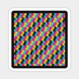 Colorful pattern Magnet