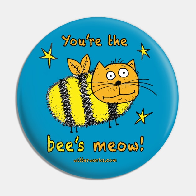 Bee's Meow Color Pin by witterworks