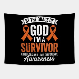 I'm A Survivor Limb Loss and Limb Difference Awareness Tapestry