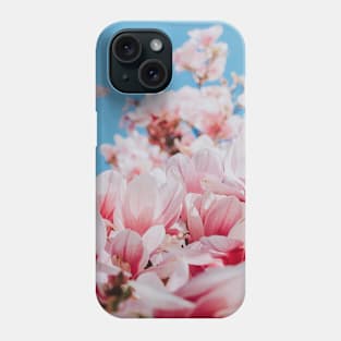 Magnolia Flowers - Pink Flowers - Spring Floral Phone Case