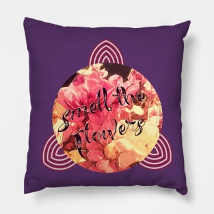 Smell the Flowers Pillow