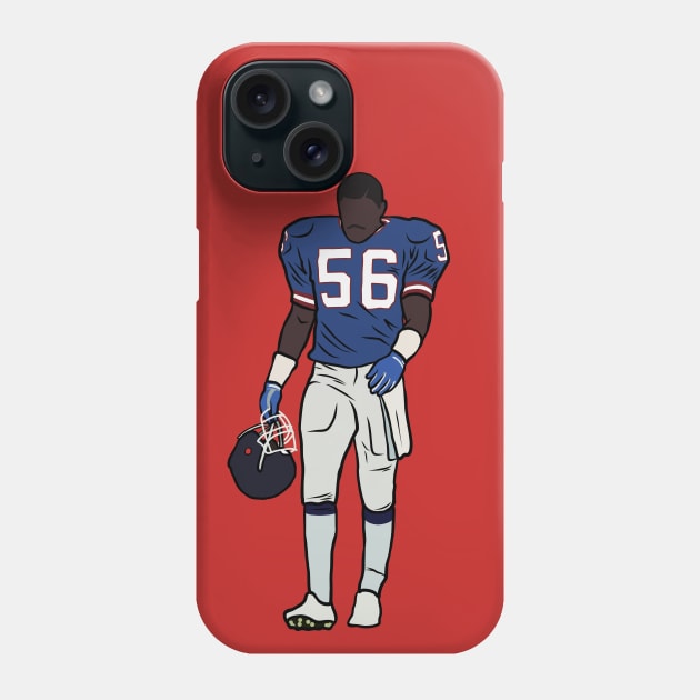 Lawrence Taylor Walk-Off Phone Case by rattraptees