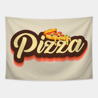 Vintage Pizza Tapestry