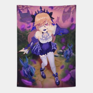 Fischl Prinzessin der Verurteilung - Genshin Impact Tapestry