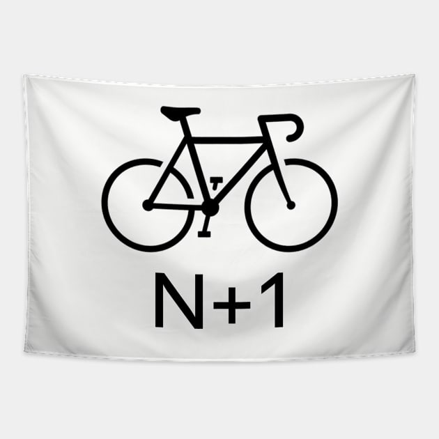 N+1 Bike Tapestry by esskay1000