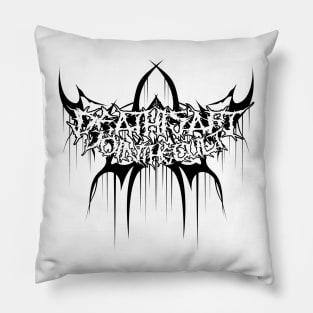 Death is Art Pillow