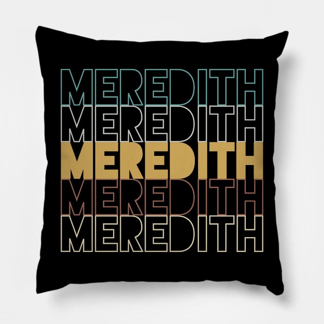 Meredith Pillow by Hank Hill