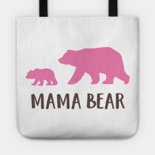 Mama Bear, Bear Cub, Cute Bear, Little Bear Tote