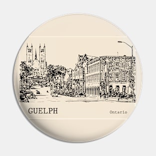 Guelph Ontario Pin