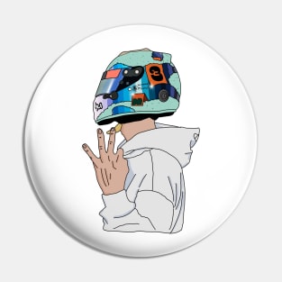 Daniel Ricciardo- Number 3 (2021) Pin