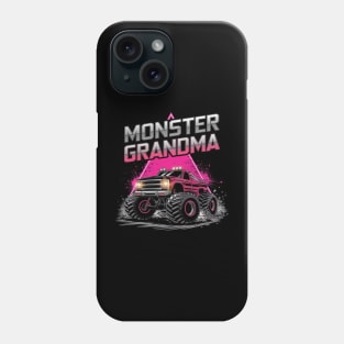 Monster Truck Grandma Monster Truck Are My Jam Truck Lovers Phone Case
