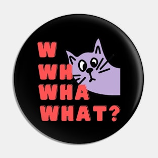 Cat Says What Pin