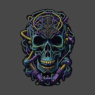 Cyborg Heads S02 D74 T-Shirt