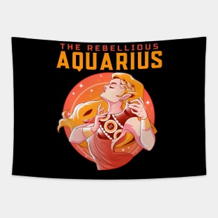 Aquarius Zodiac Sign The Rebel Tapestry