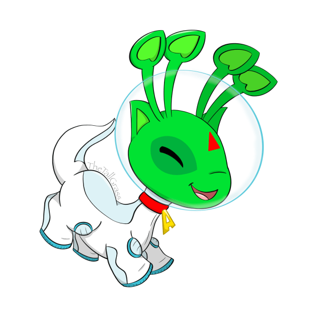 Alien Aisha by TheTallGrass