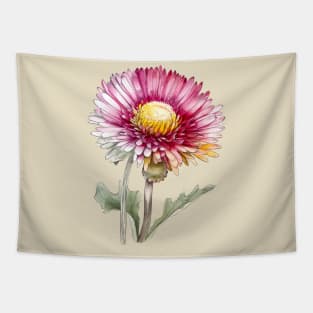 abstract summer flower Tapestry