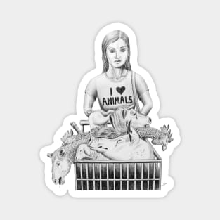 Blind to the Hypocrisy (series 1) Magnet