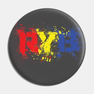 RYB splat Pin