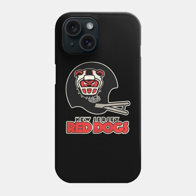 Defunct New Jersey Red Dogs Football Team Phone Case by Defunctland