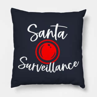 Santa Surveillance Pillow