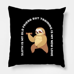 Fitness sloth Pillow