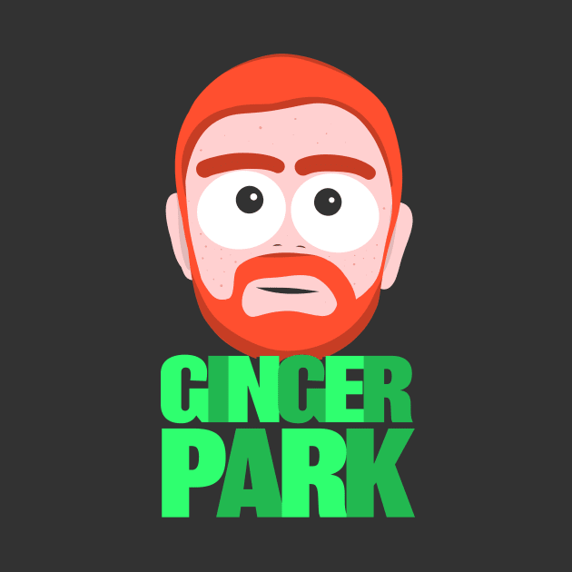 Ginger Park - If Comedian Andrew Santino Was a South Park Character by Ina