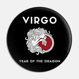 VIRGO / Year of the DRAGON Pin