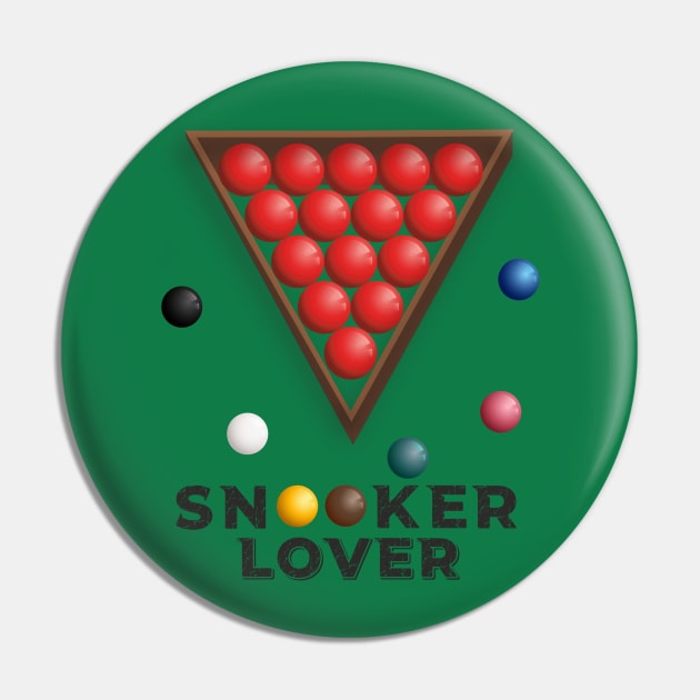 Snooker Ball Design Pin by AJ techDesigns