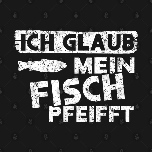 Witzig Fisch Spaß motiv retro Vintage Design by FindYourFavouriteDesign