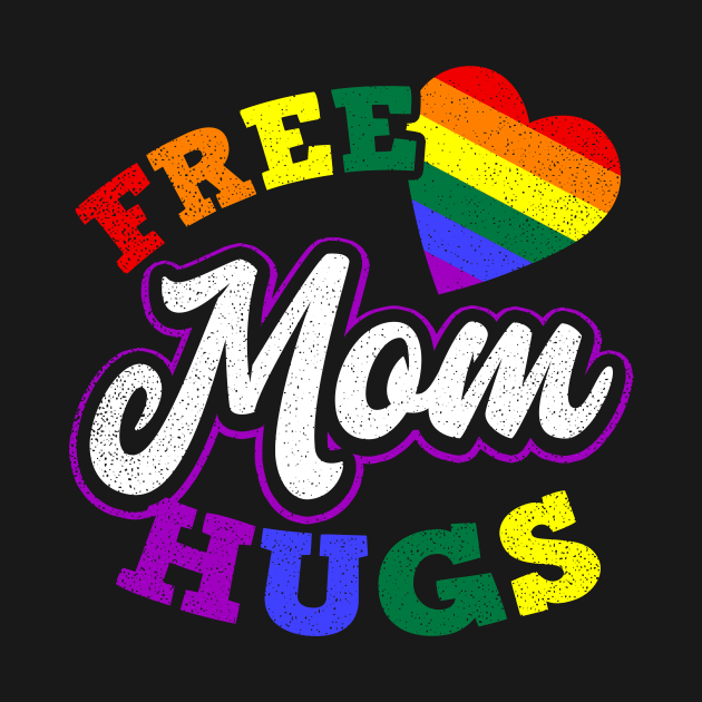 LGBT Supporter Shirt | Free Mom Hugs Gift by Gawkclothing