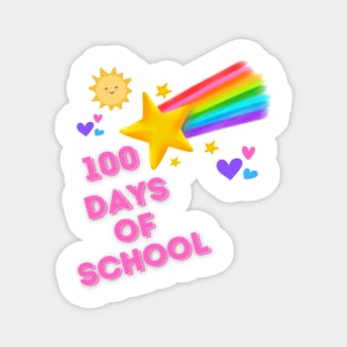 100 days of school Magnet